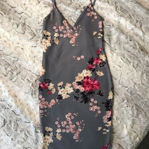 Missguided floral dress